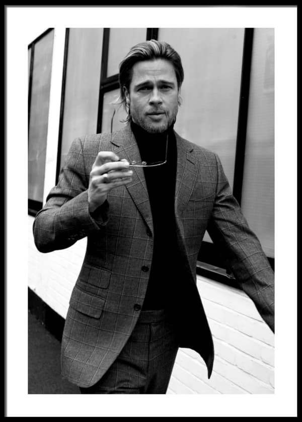 Brad Pitt Poster 21x30cm
