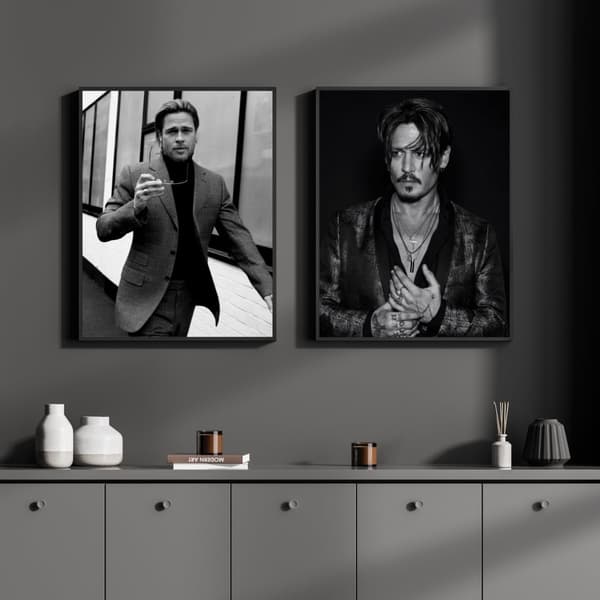Brad Pitt No2 Plakat