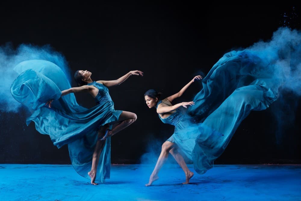 Twin Ballerina Poster