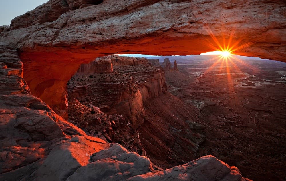 Mesa Arch Sunrise Poster