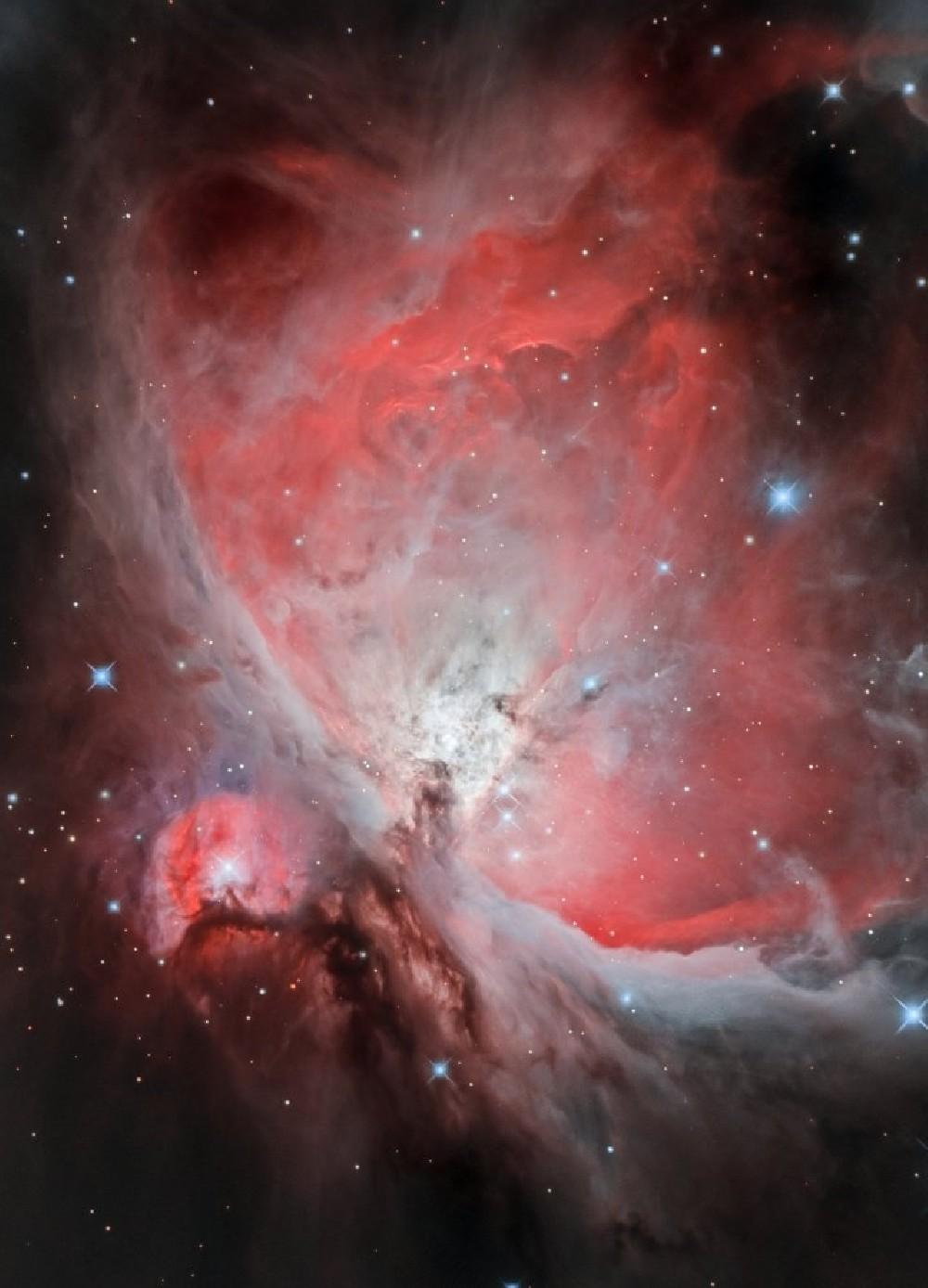The Heart Of The Great Orion Nebula (M ) Poster