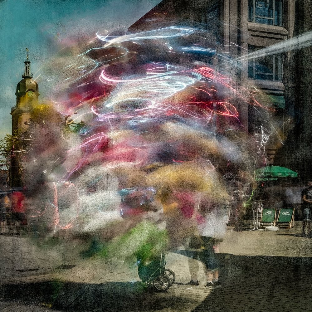 Balloon Seller Poster