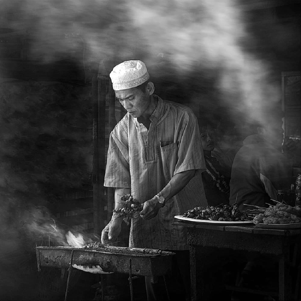 Grilled Satay Poster