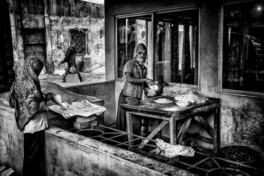 Making Bread In Cox'S Bazar - Bangladesh Poster