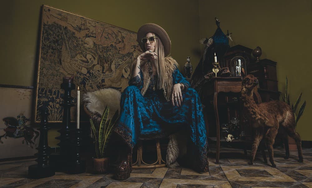 She Was Born In The Wagon Of A Travellin' Show Poster