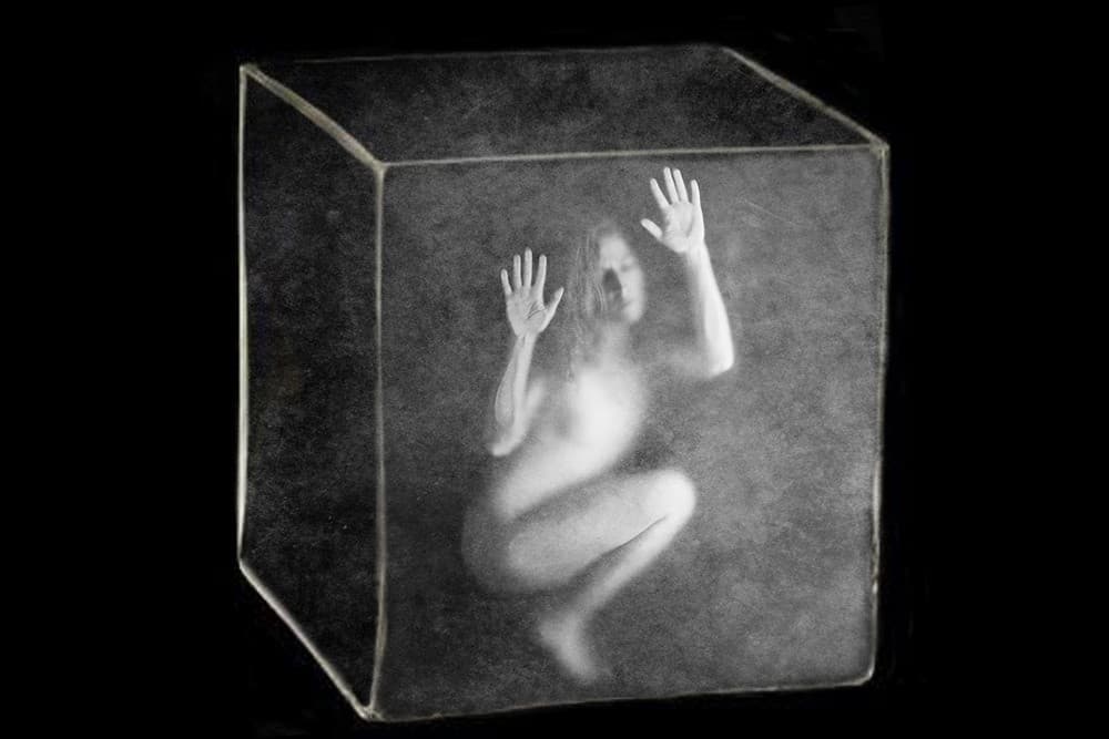 Box-Shaped Heart Poster