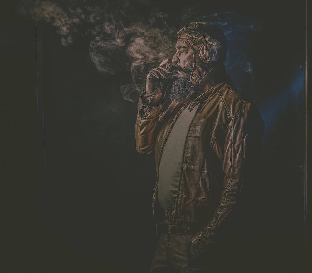 The Smell Of A Good Cigar Brings You In Trance Poster