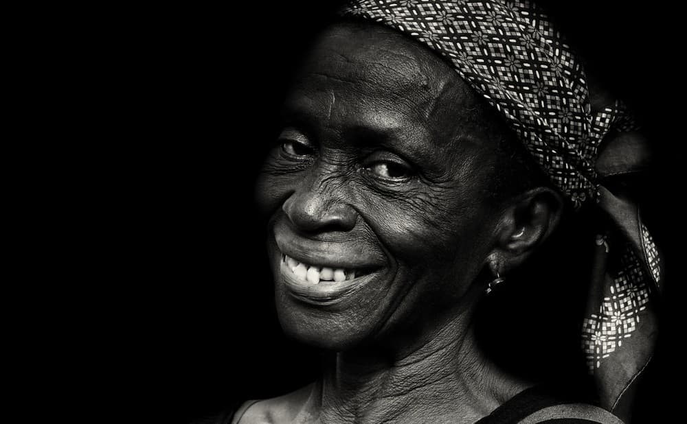 A Smile In The Market, Benin Poster