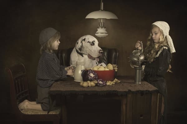 Dutch Painting The Potato Eaters Poster | CDON
