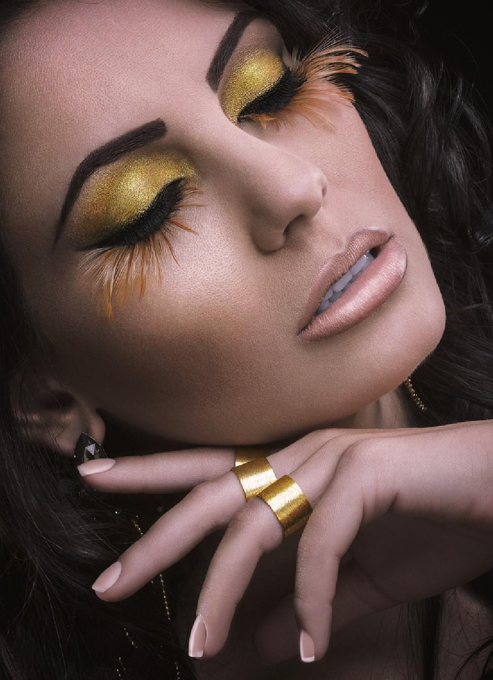 Golden Beauty Poster