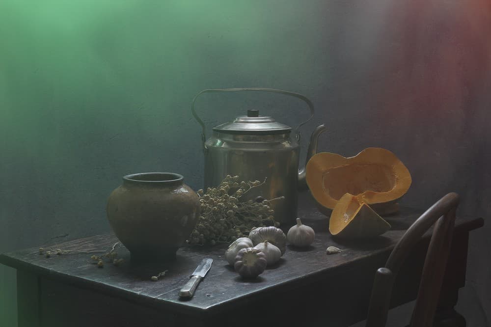 Still Life With Pumpkin- Poster