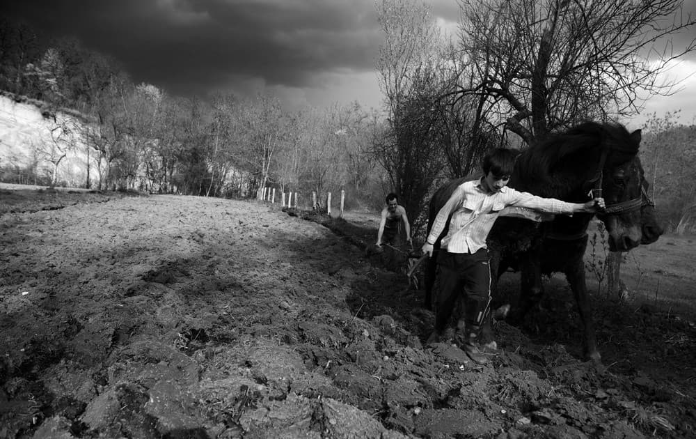 Work Before Rain Poster