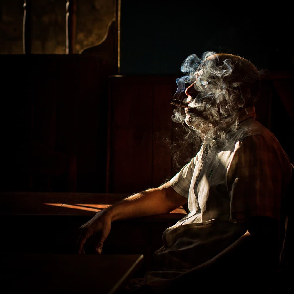 Smoked In Havana, Cuba Poster