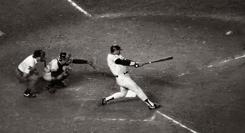 Reggie's Last Yankee Homer Poster