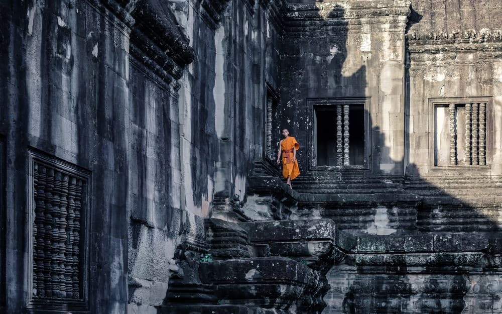 The Young Monk Poster