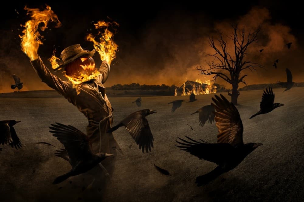 Jack-O& -Scarecrow Poster