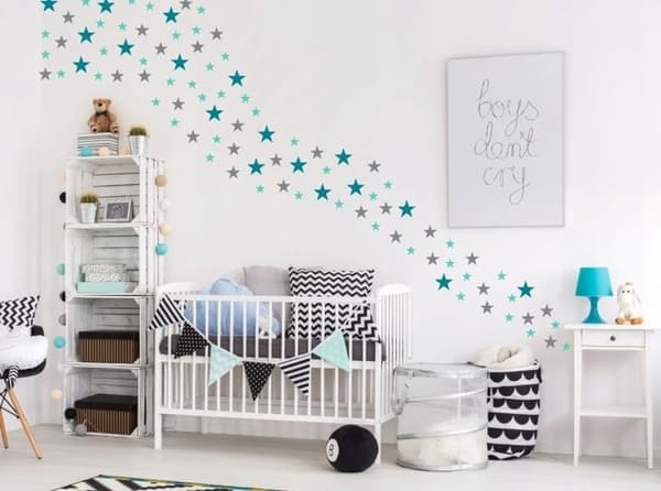Wallsticker - Stjerner