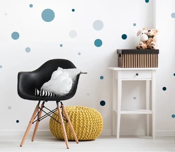 Wallsticker – Prikker / Benzin