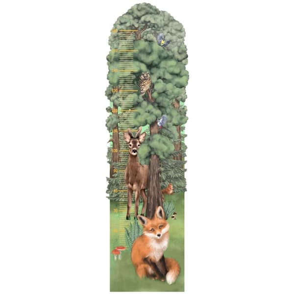 Wallsticker - Højdemål / Skov