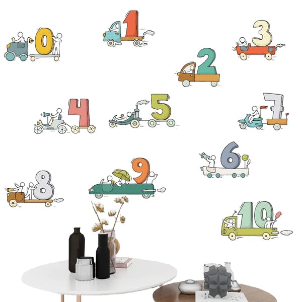 Wallsticker - Numre