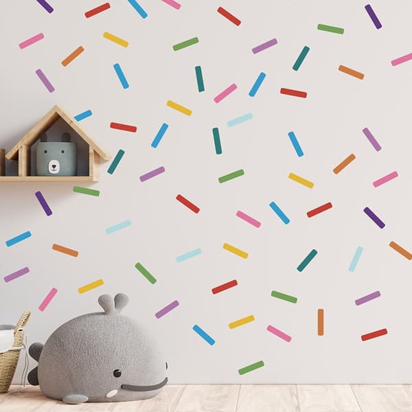 Wallsticker - Multi-farve klistermærker