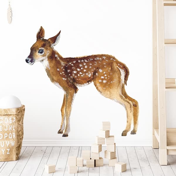 Wallsticker - Tegnefilm Hjorte