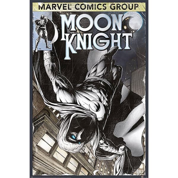 Moon Knight Held Poster Black/Grey/White 91.5cm x 61cm