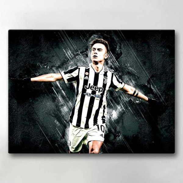 Lerretsbilde / Bilde - Paulo Dybala - 40x30 cm - Lerret