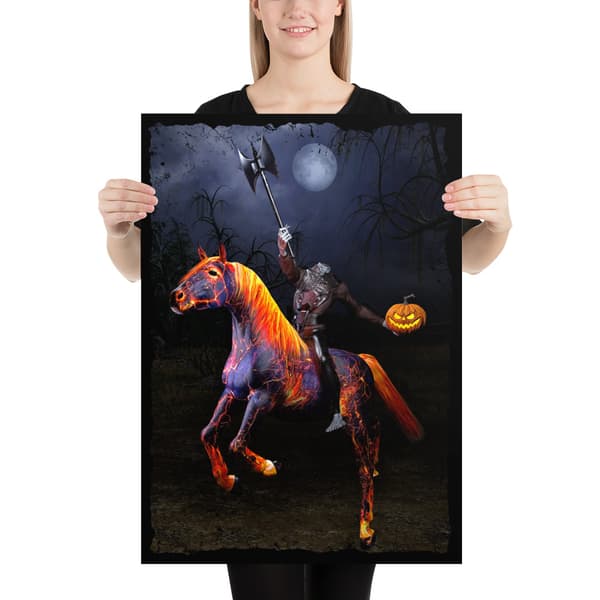 Headless Horseman Large Poster