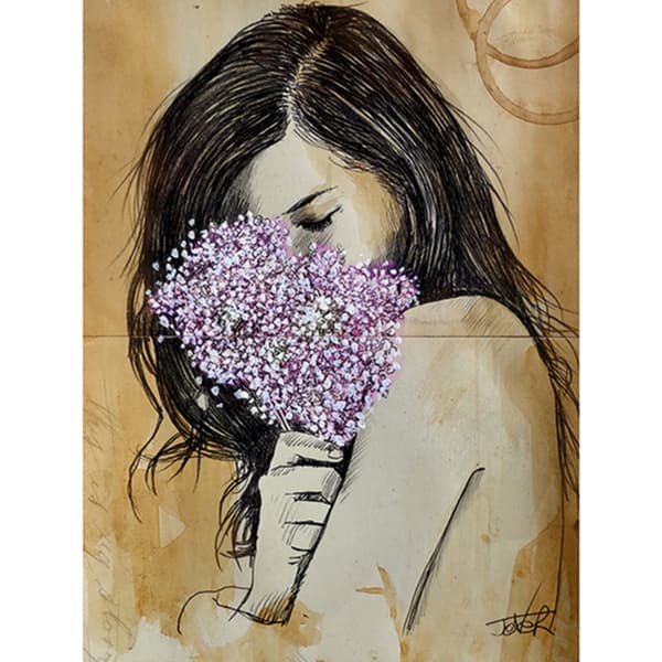 Loui Jover Plakat med forårsblomster