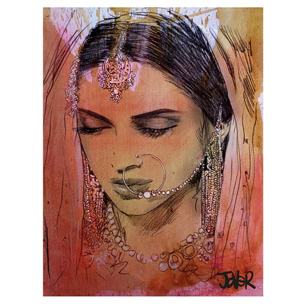 Loui Jover Asha Poster