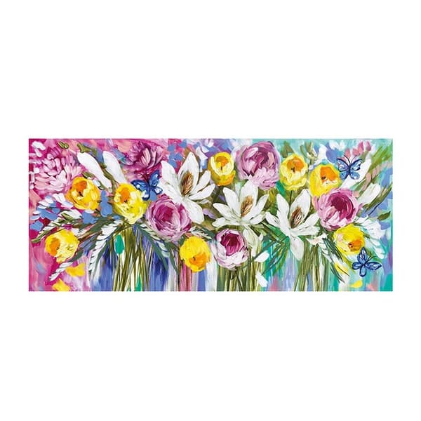 Amanda Brooks Fjärilskyssar affisch Multicoloured 30cm x 60cm