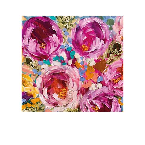 Amanda Brooks Golden Tulip, Peony & Banksia Poster