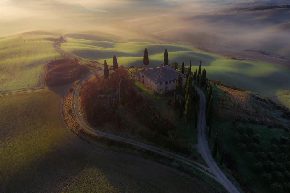 Tuscan heart poster