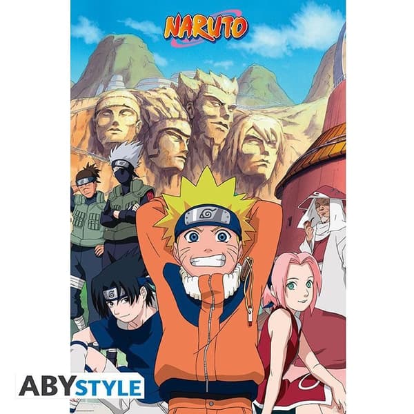 Naruto Gruppeplakat Multicoloured 61cm x 91cm