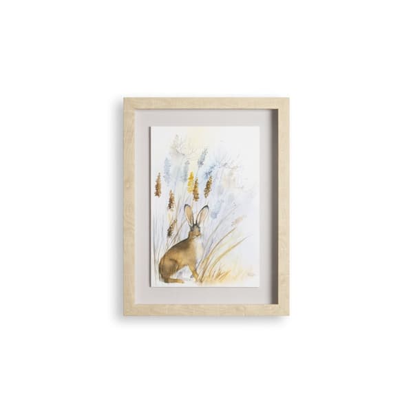 Laura Ashley - Tryck i ram - Country Hare - 40x30cm