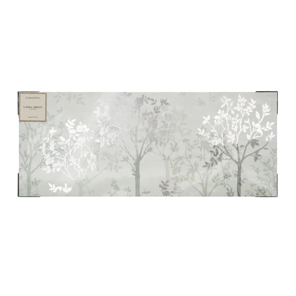 Laura Ashley - Lærred med metallic - Misty Woodland - 40x100cm