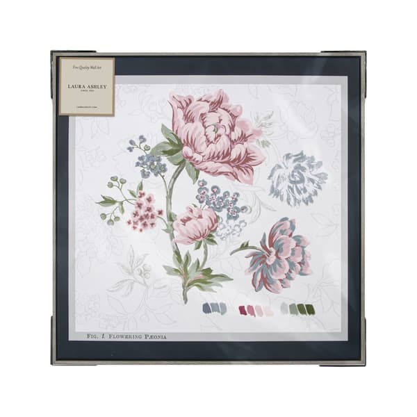 Laura Ashley - Lærred med detaljer - Tapestry Floral - 60x60cm
