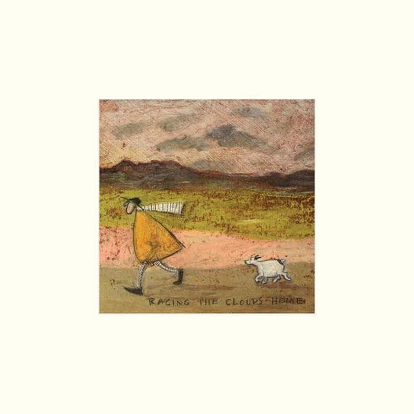 Sam Toft Racing The Clouds Home Print Multicoloured 30cm x 30cm
