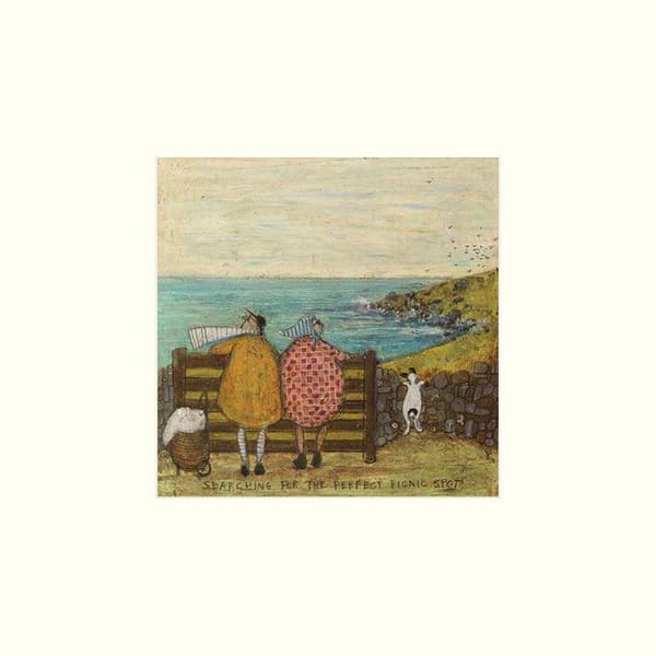 Sam Toft Letar du efter den perfekta picknickplatsen? Multicoloured 30cm x 30cm