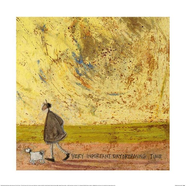 Sam Toft Meget vigtig plakat om tid til at drømme i dag