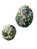 Miniatyrbillede 1 af 3: Æg i Beton med flot farvedekoration - purely handmade