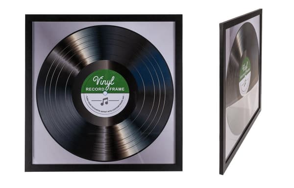 LP-kehys Vinyylilevylle - Record Album Frame - Lasi-etuosa - 32x32cm 2-Pack LP-kehys Vinyylilevylle - Record Album Frame - Lasi-etuosa - 32x32cm 2-Pack