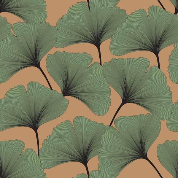 Fototapet - Gingko / Färger