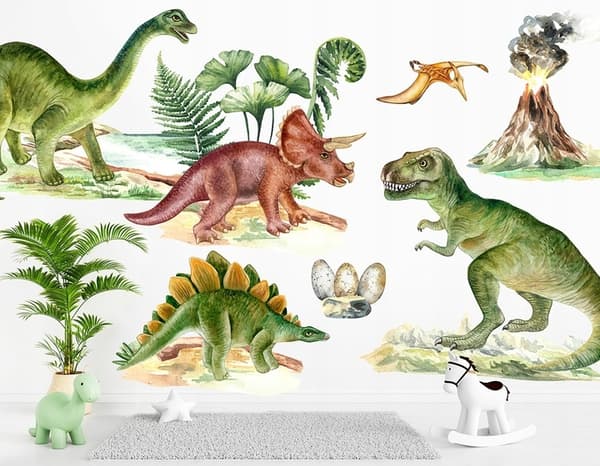 Wallsticker - Kæmpe Dinosaur
