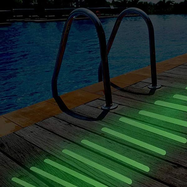 Gulvklistermærke - Glow in the Dark / 24 stk