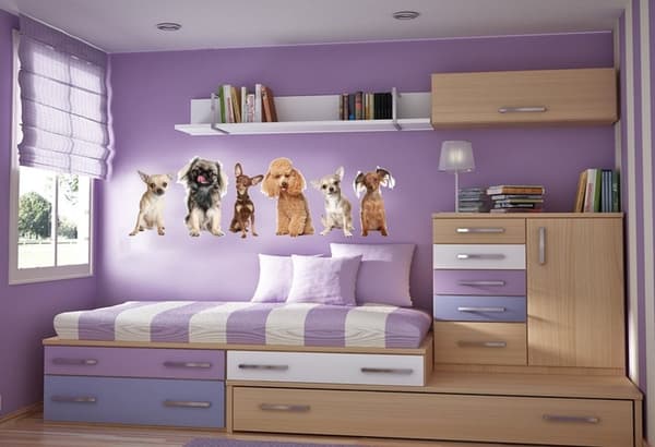 Wallsticker - Hunde / 03
