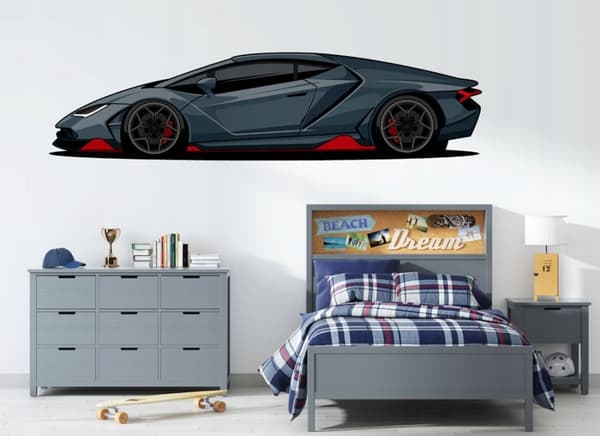 Veggklistremerke - Lamborghini