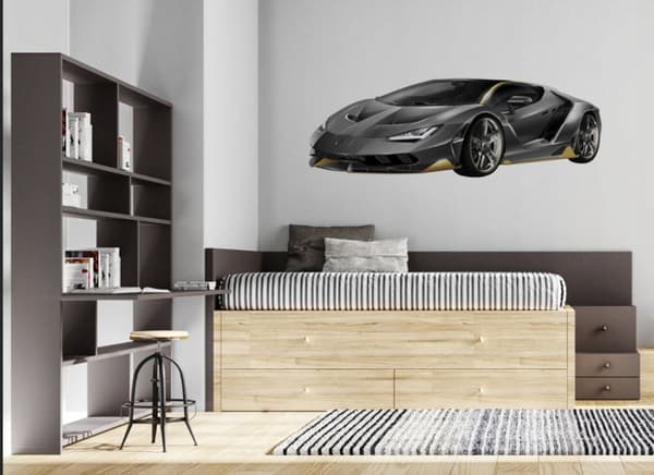 Veggklistremerke - Lamborghini Aventador