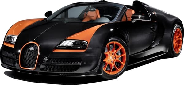Veggklistremerke - Bugatti Veyron